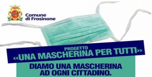 Comune Frosinone dona mascherine